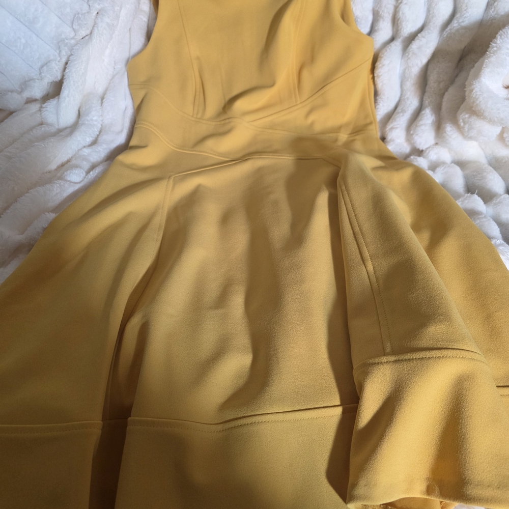 Tommy Hilfiger Sunny Yellow Mini Dress